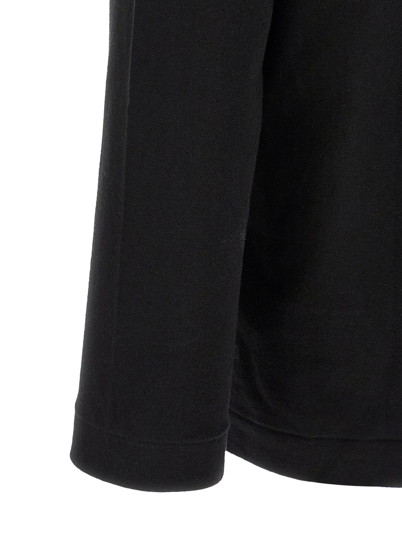 Comme Des Garçons Play Black Cotton T-Shirt