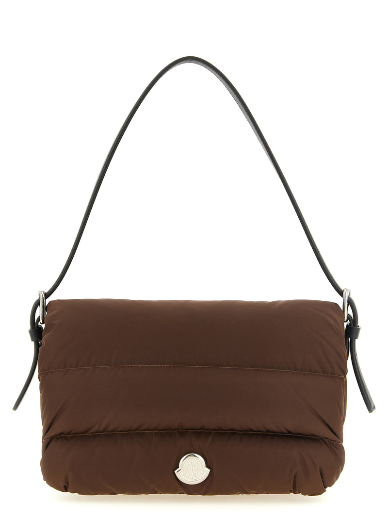 Moncler Brown Polyamide Shoulder Bag