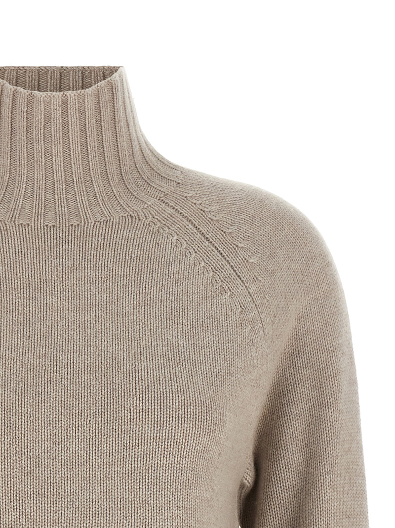 'S Max Mara Beige Wool Cardigan