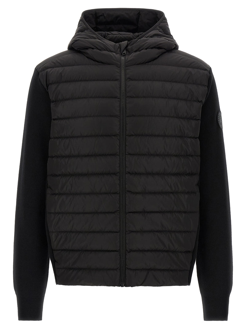 Canada Goose Black Wool Full-Length Jacket