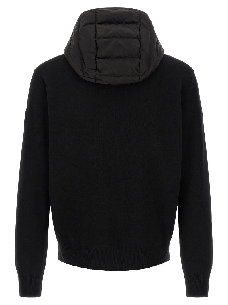 Canada Goose Black Wool Full-Length Jacket