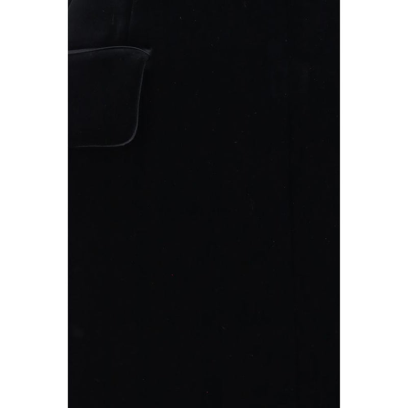 Max Mara Black Polyester Cocktail Dress