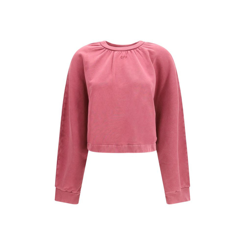 Off-White Multicolor Cotton Sweatshirt