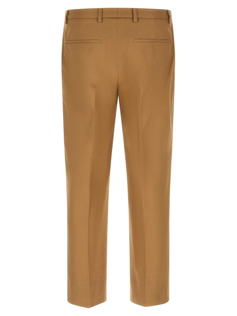 Gucci Beige Cotton Casual Pants