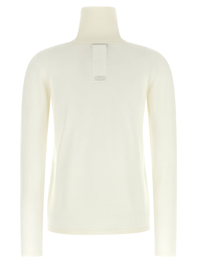 Max Mara White Virgin Wool Cardigan