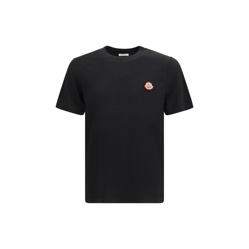 Moncler Black Cotton T-Shirt