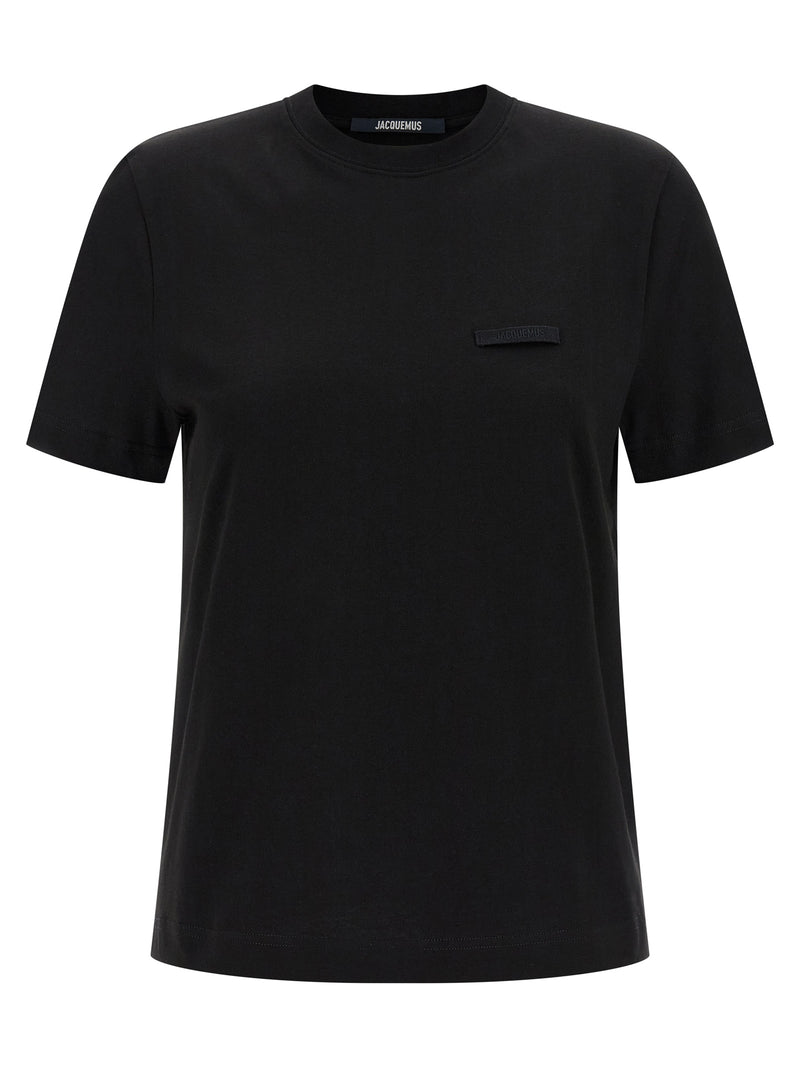 Jacquemus Black Cotton T-Shirt