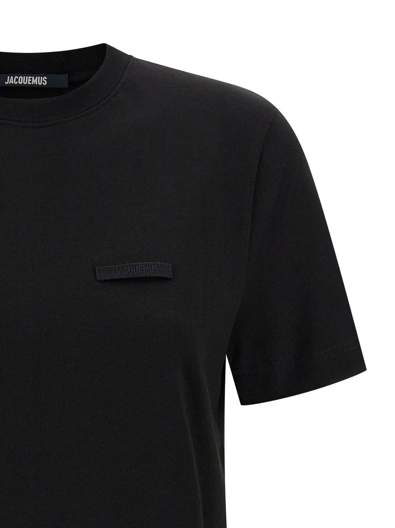Jacquemus Black Cotton T-Shirt