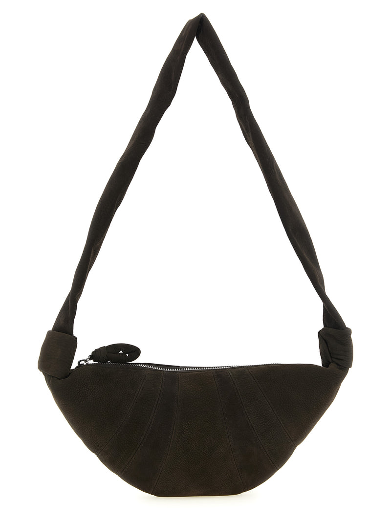 Lemaire Brown Lamb Leather Shoulder Bag