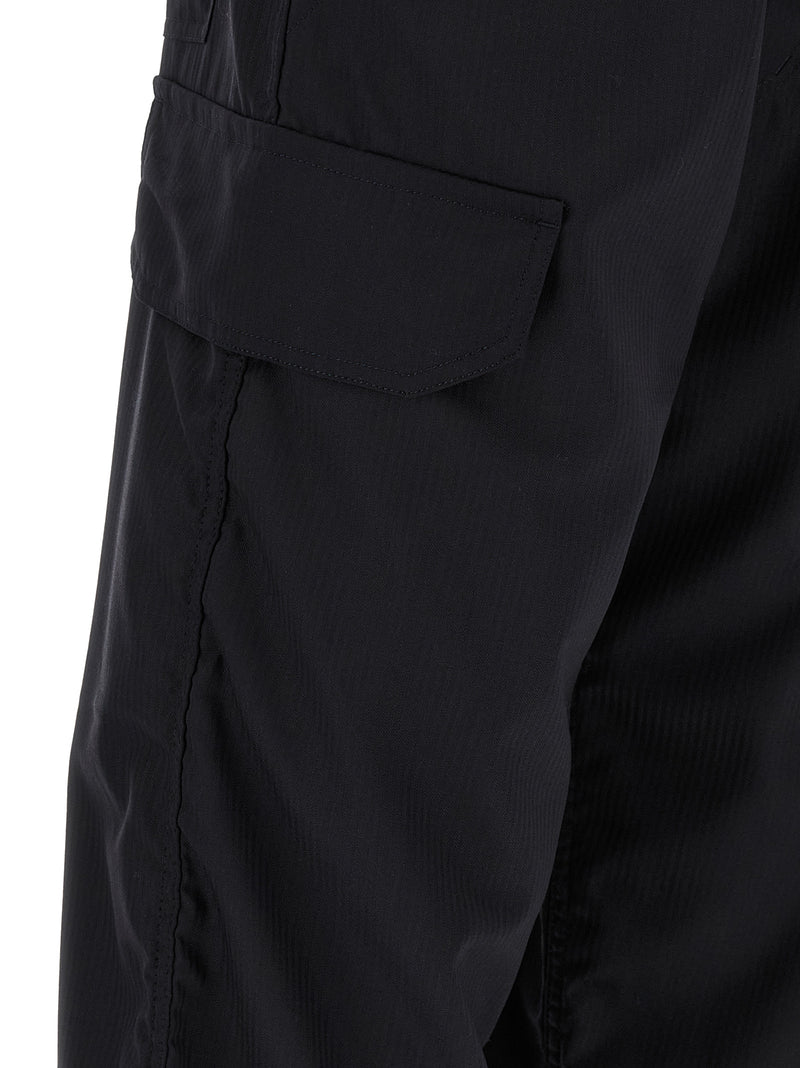Comme Des Garçons Blue Polyester Cargo Pants