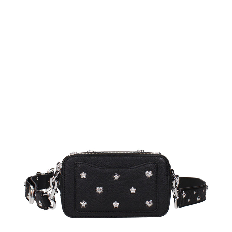Marc Jacobs Black Leather Crossbody Bag