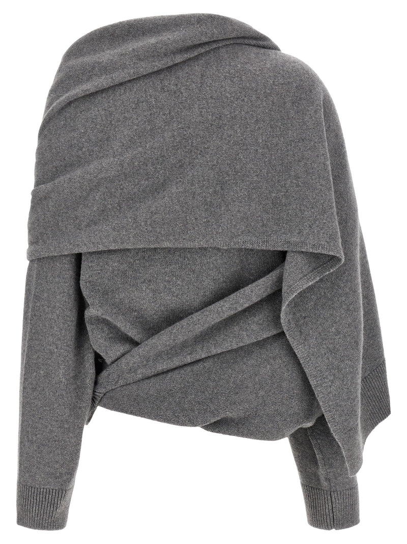 Armarium Gray Wool Cardigan