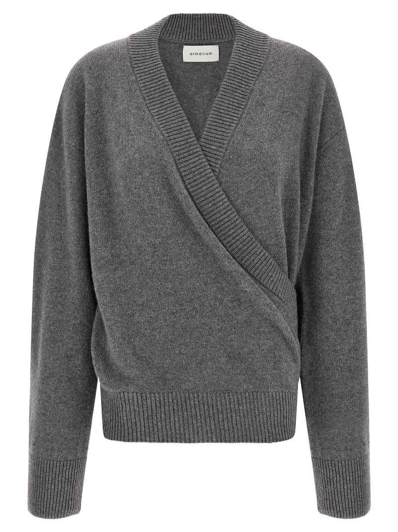 Armarium Gray Wool Cardigan