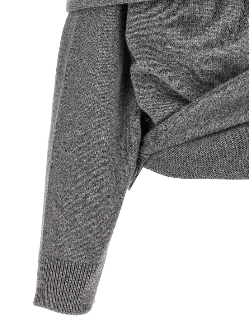 Armarium Gray Wool Cardigan