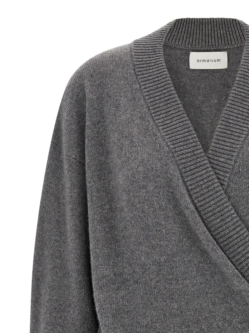 Armarium Gray Wool Cardigan