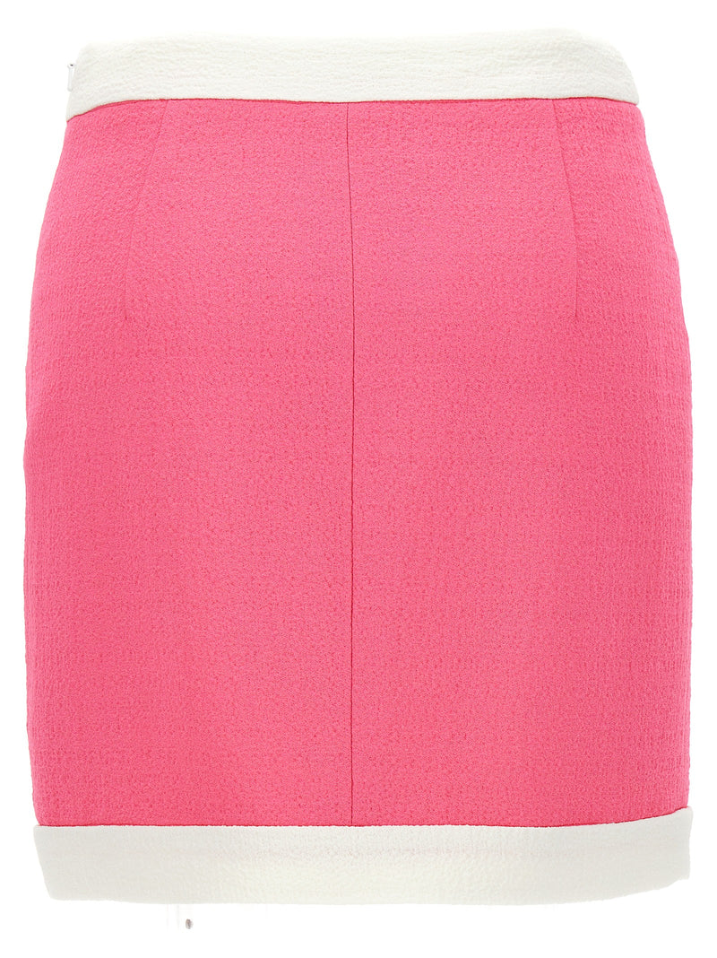 Moschino Multicolor Viscose Long Skirt