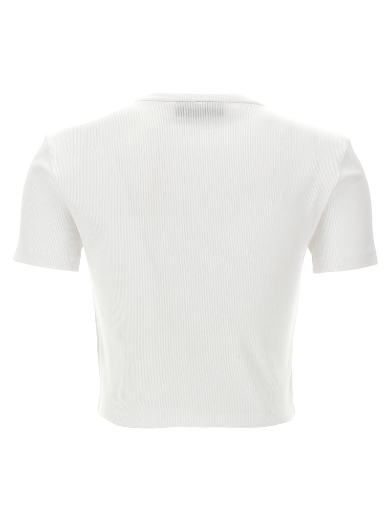 Fendi White Cotton T-Shirt