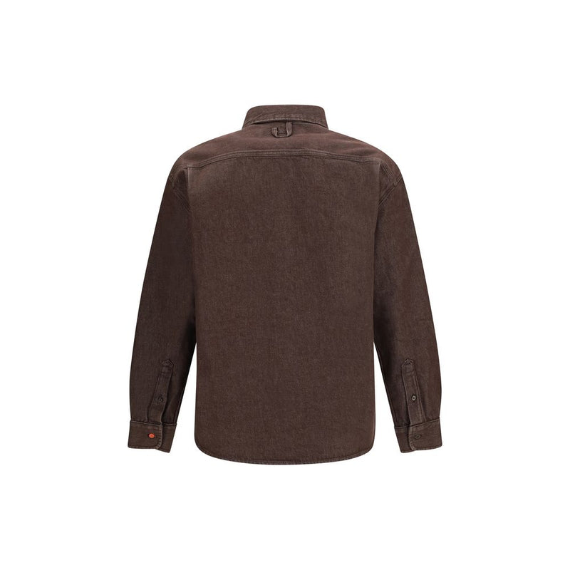 Jacquemus Brown Denim Shirt