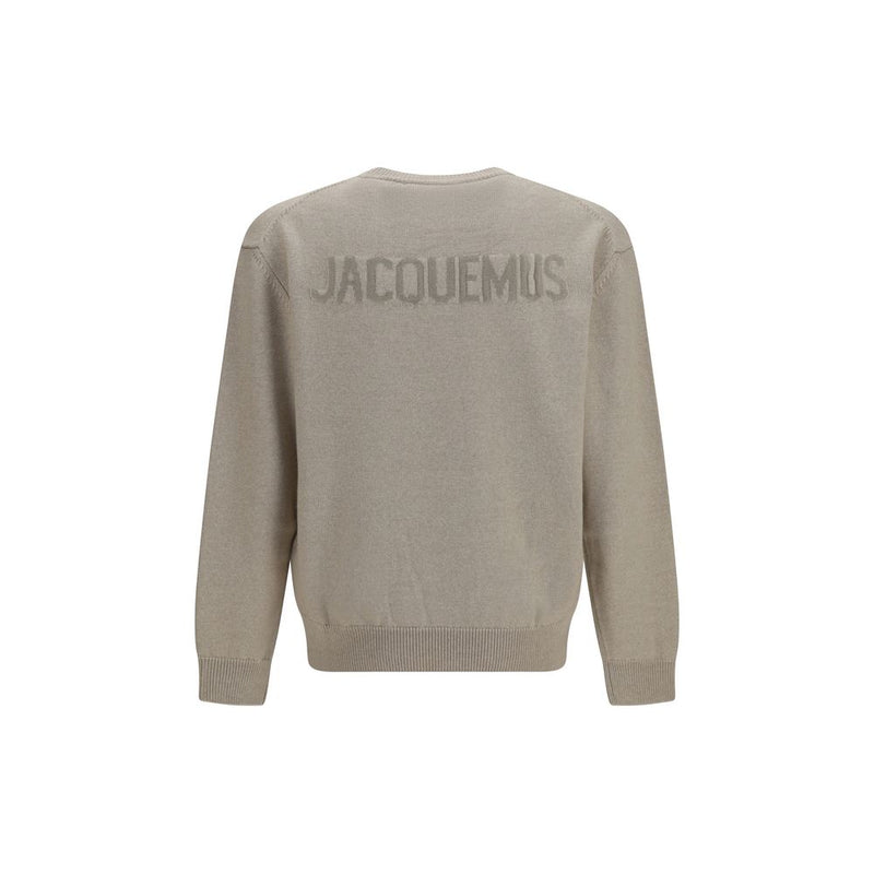 Jacquemus Beige Wool Oves Aries Sweatshirt