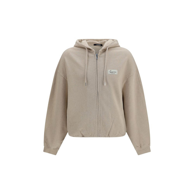 Jacquemus Beige Cotton Sweatshirt