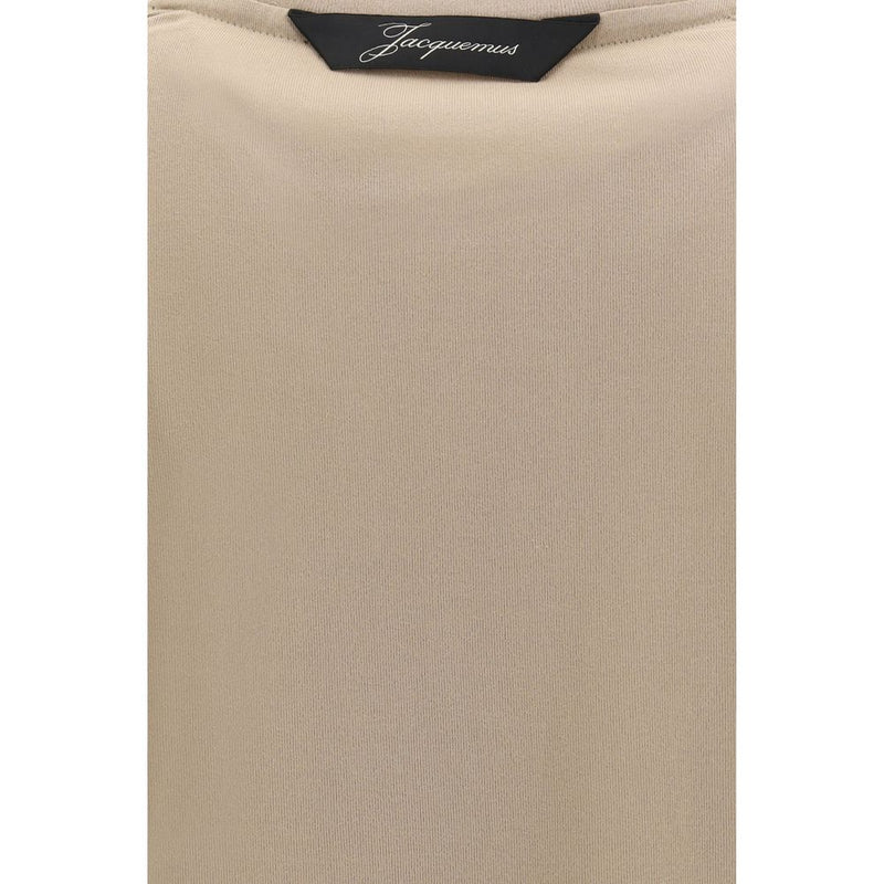Jacquemus Beige Paper Long Sleeve T-Shirt