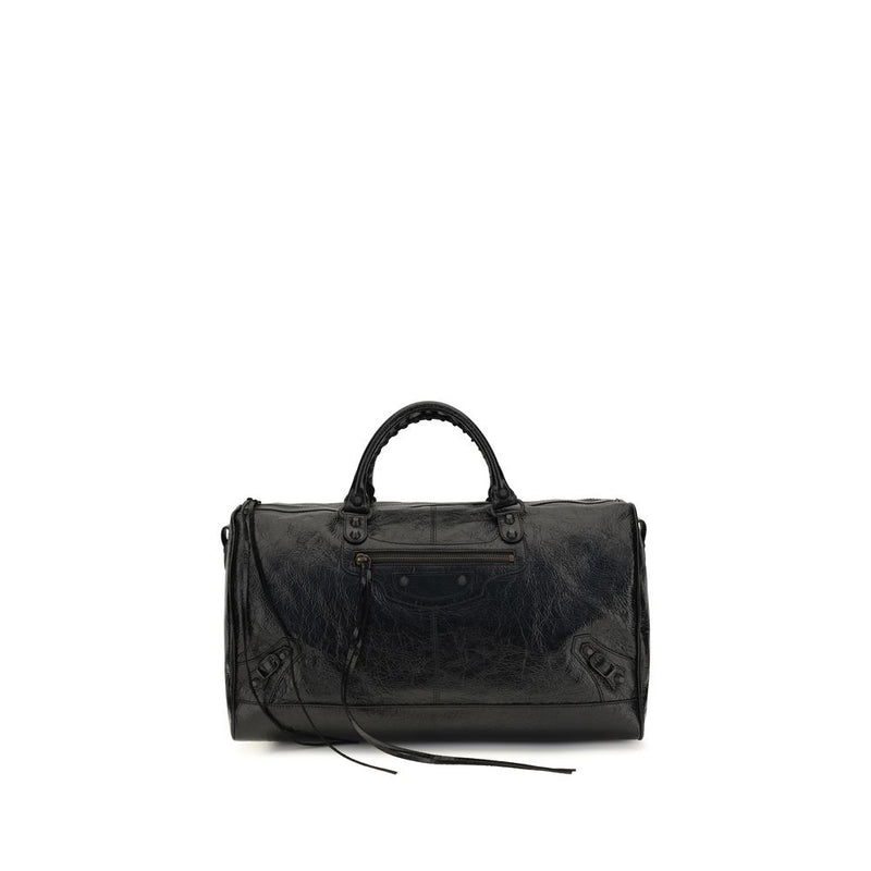 Balenciaga Black Lamb Ovis Aries Luggage And Travel