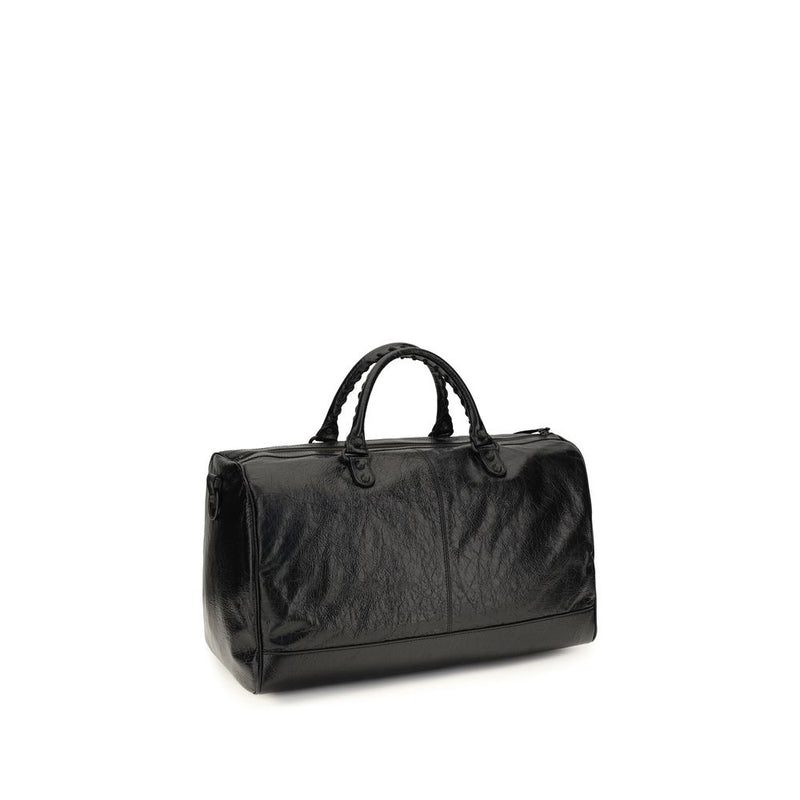 Balenciaga Black Lamb Ovis Aries Luggage And Travel
