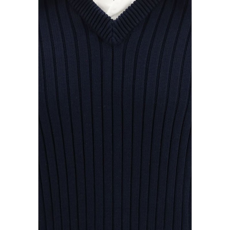 Balenciaga Blue Cotton Sweatshirt