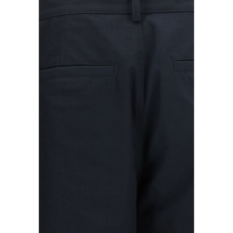 Balenciaga Black Cotton Cargo Pants