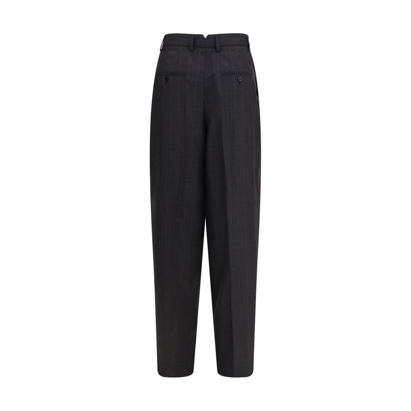 Ami Paris Black Wool Oves Aries Dress Pants