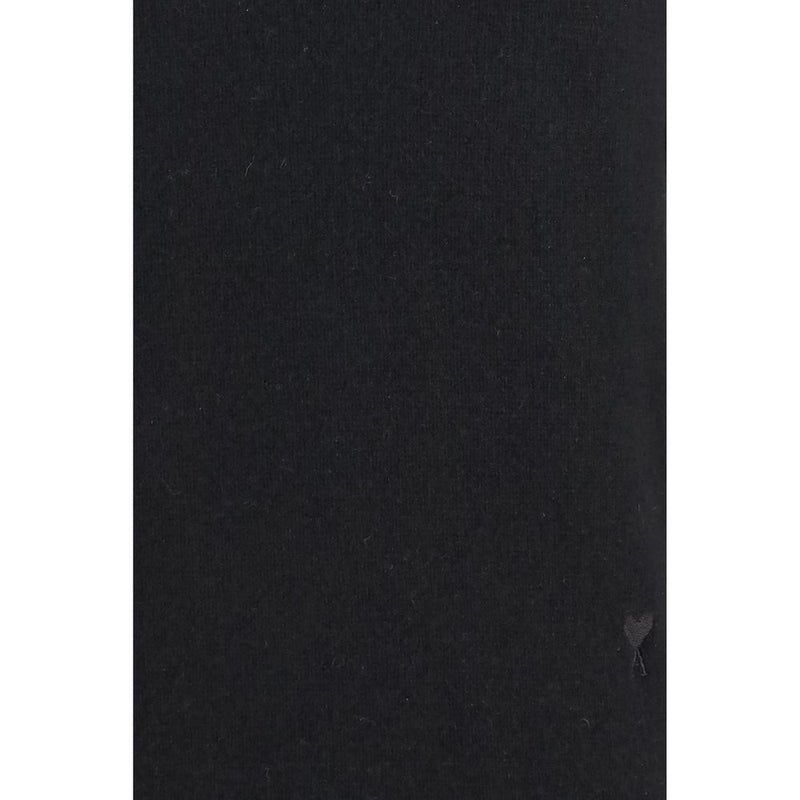 Ami Paris Black Wool Oves Aries Sweatshirt