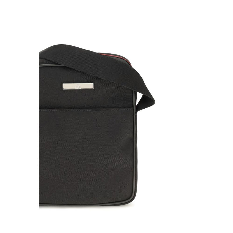 Gucci Black Fabric Shoulder Bag