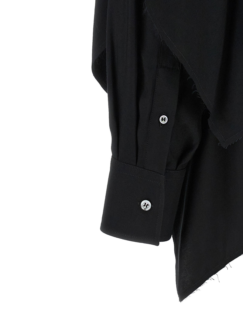 Maison Margiela Black Viscose Blouse