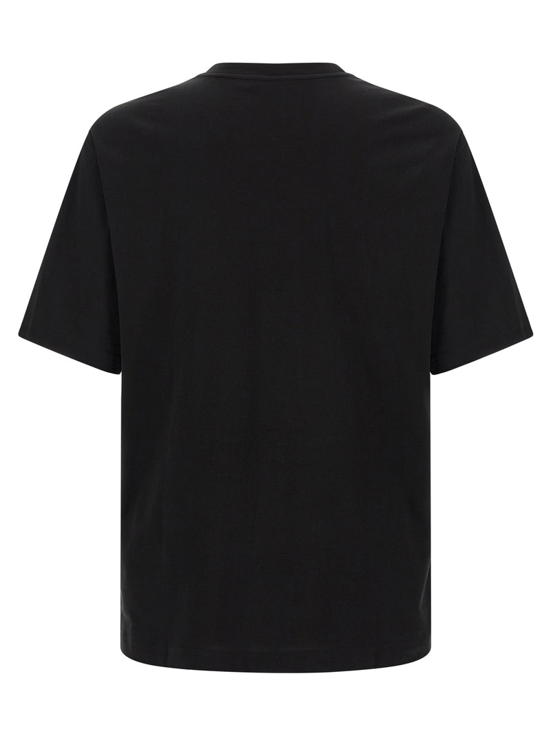 Dolce & Gabbana Black Cotton T-Shirt