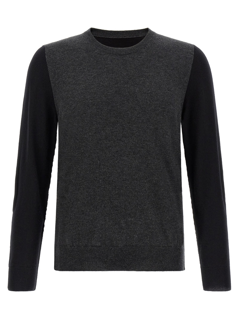Maison Margiela Gray Wool Cardigan