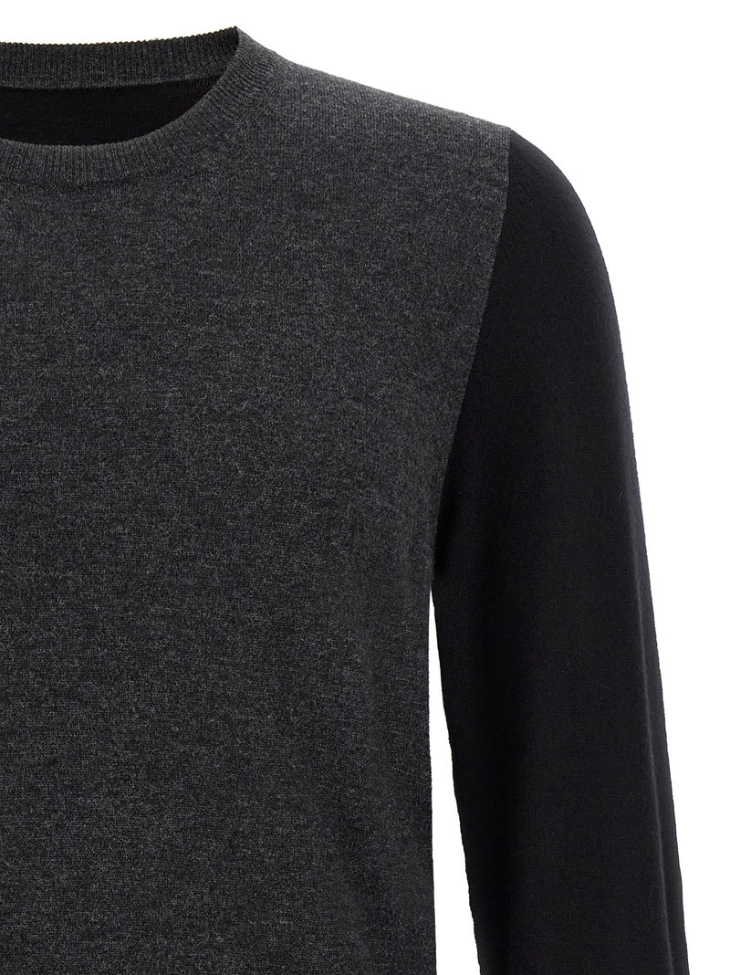 Maison Margiela Gray Wool Cardigan