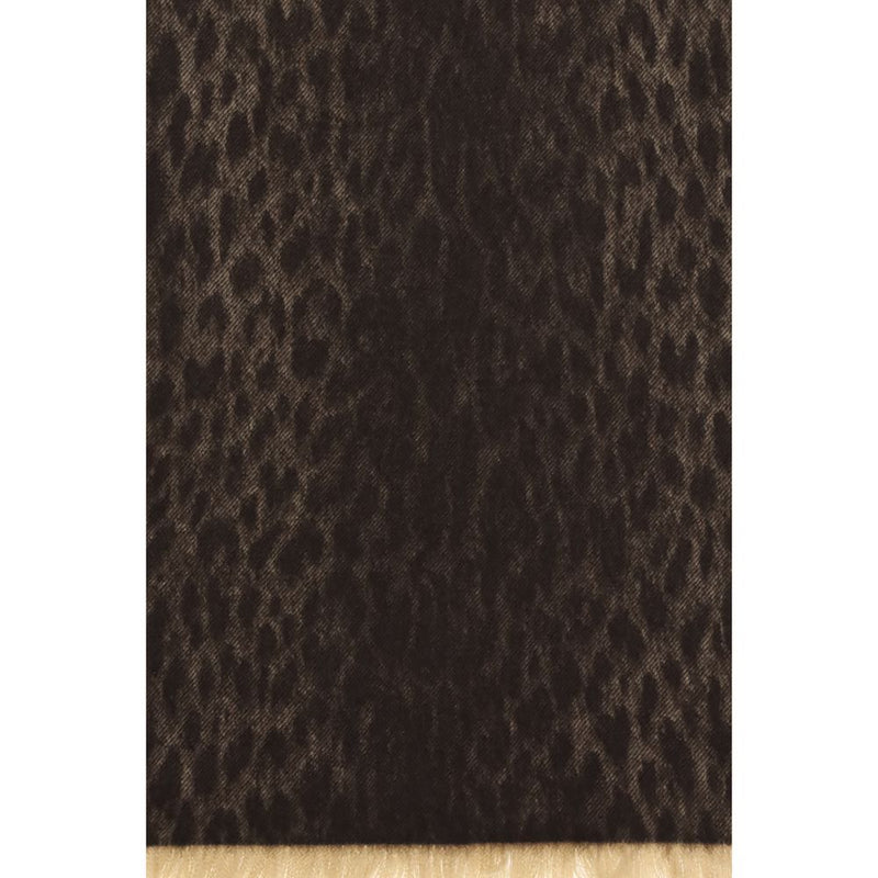 Gucci Brown Wool Oves Aries Scarf