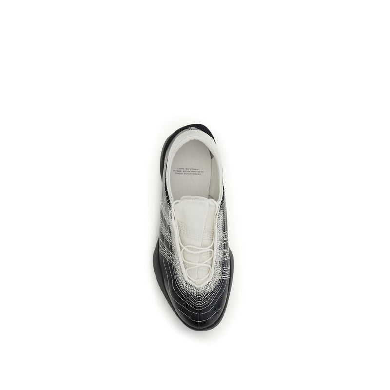 Y-3 Black Rubber Athletic Sneakers