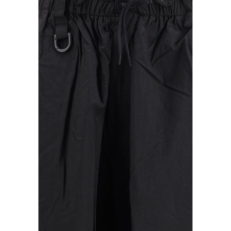 Y-3 Black Polyamide Cargo Pants