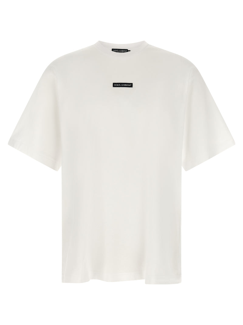 Dolce & Gabbana White Cotton T-Shirt