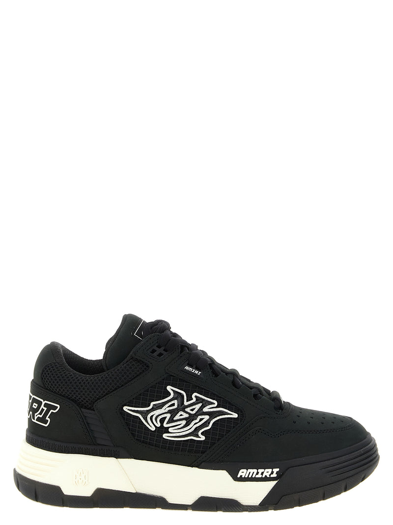 Amiri Bicolor Calfskin Athletic Sneakers