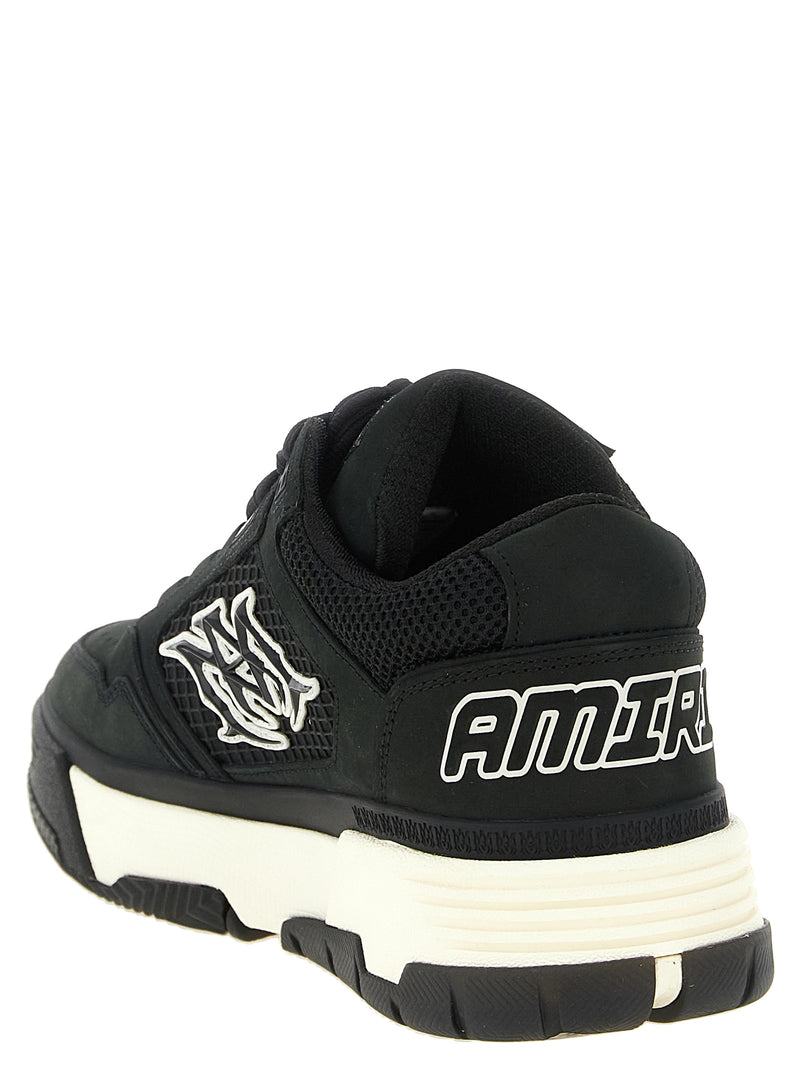 Amiri Bicolor Calfskin Athletic Sneakers