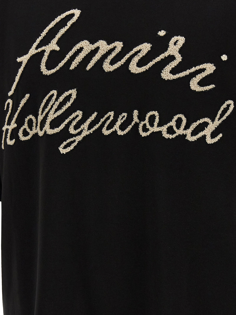 Amiri Black Cotton T-Shirt