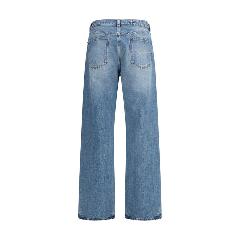 Jean en denim de coton Jacquemus pour homme