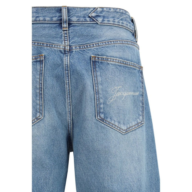 Jean en denim de coton Jacquemus pour homme