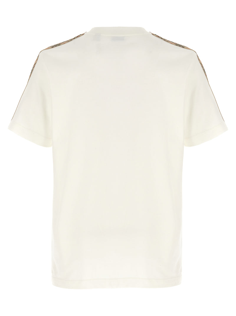 Burberry White Cotton T-Shirt