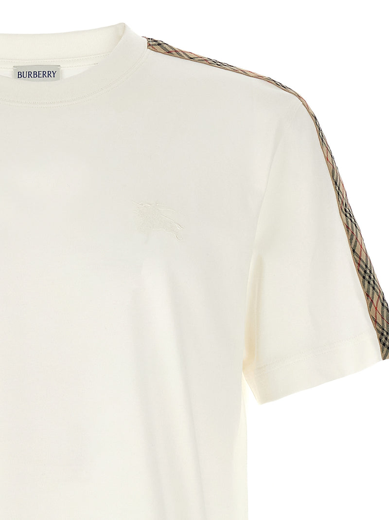 Burberry White Cotton T-Shirt