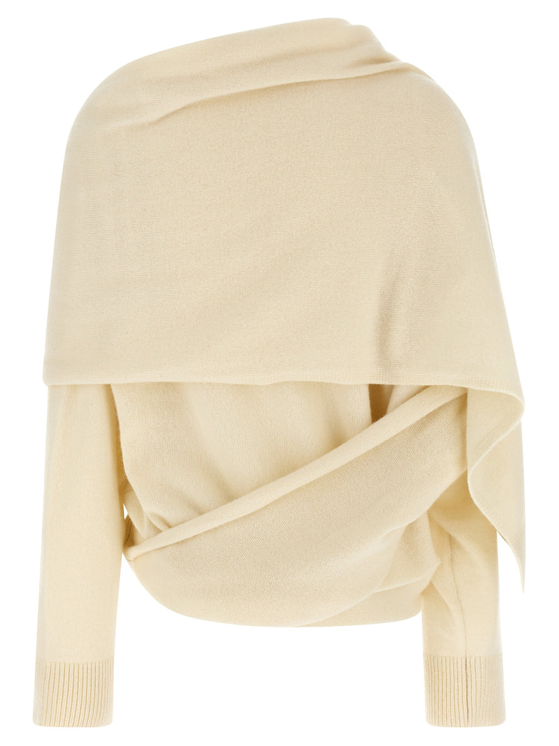 Armarium White Wool Cardigan