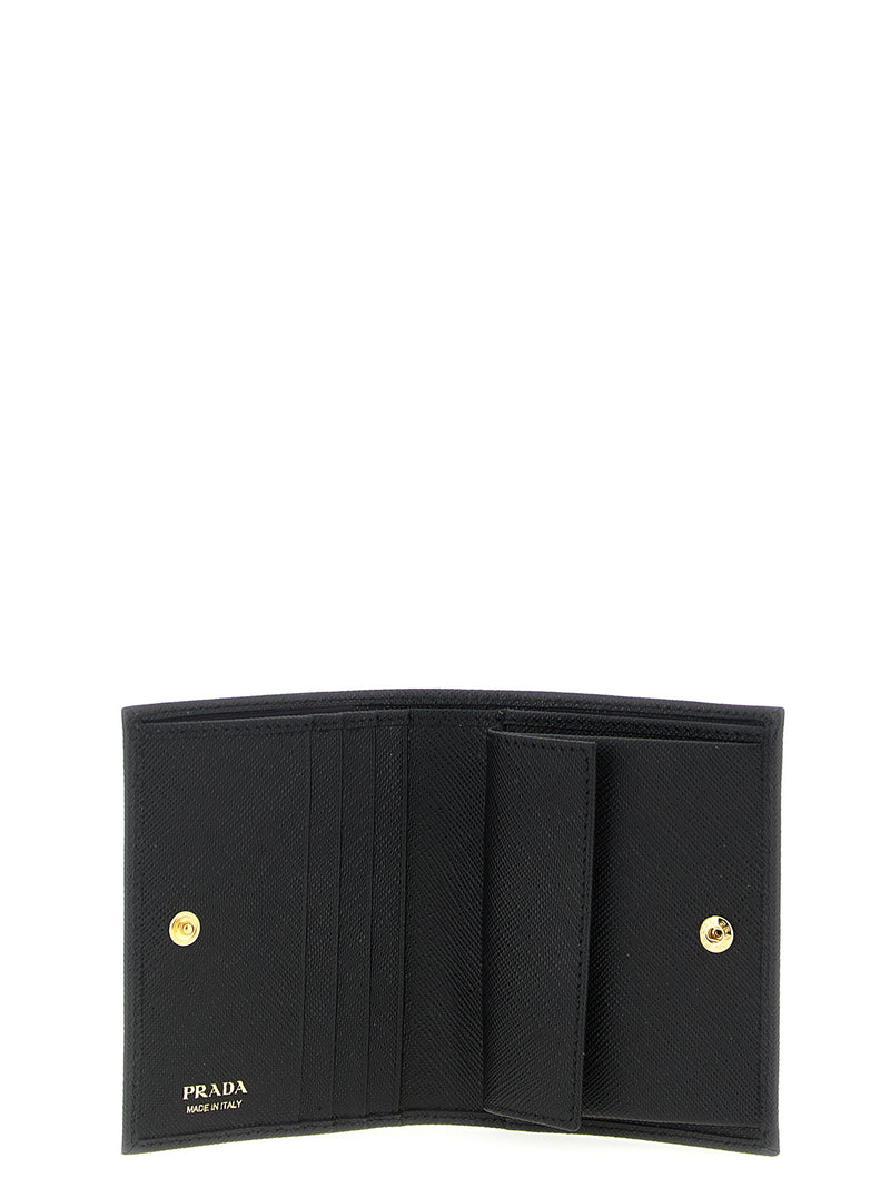 Prada Black Calfskin Cardholder