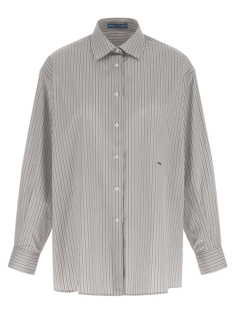 Prada Multicolor Cotton Blouse